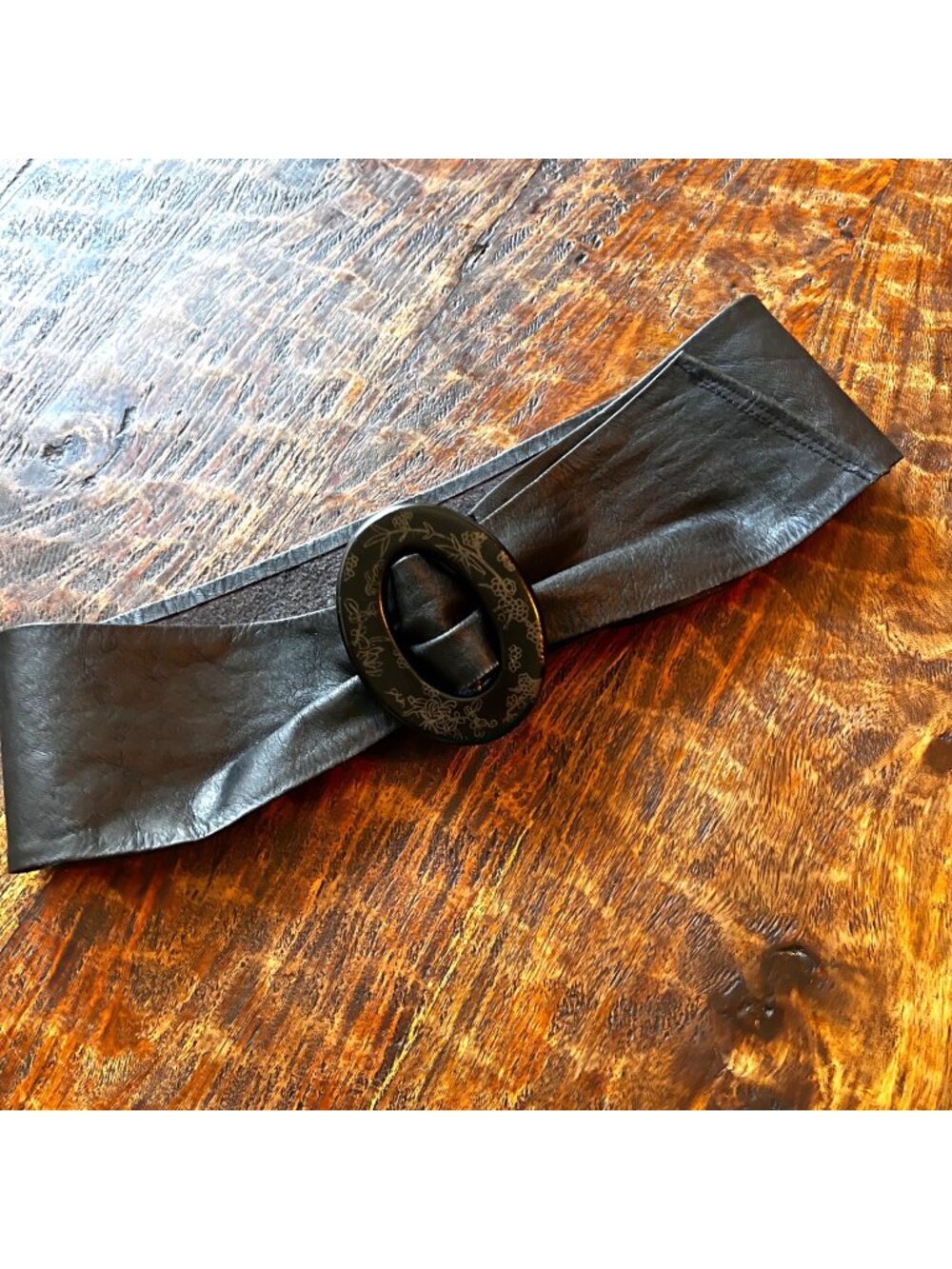 Liz Claiborne Retro 80's Leather Belt S/M